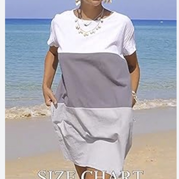 famulily Dresses & Skirts - Famulily Cotton Color Block Dress XXL NWOT *L